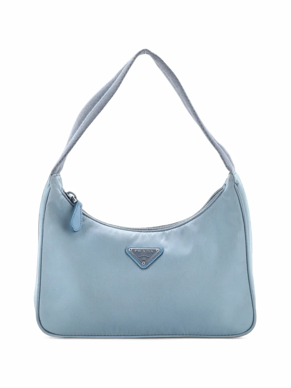 Prada Pre-Owned Re-Edition 2000 Tessuto Mini hobo bag - Blu