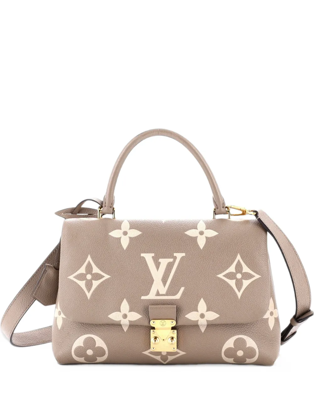 Louis Vuitton Pre-Owned Madeleine Handbag Bicolor Monogram Empreinte Giant MM satchel - Neutrals