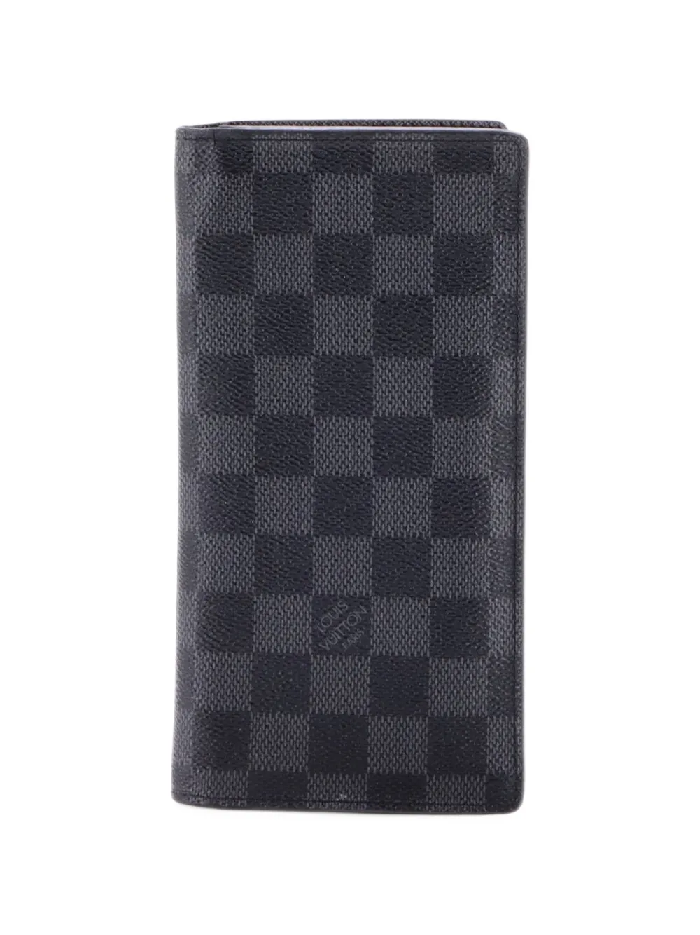 Louis Vuitton Pre-Owned Brazza Wallet Damier Graphite small wallets - Black