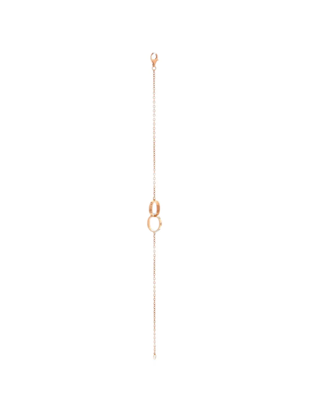 Cartier Love Interlocking 18K Rose Gold bracelet - Rosa