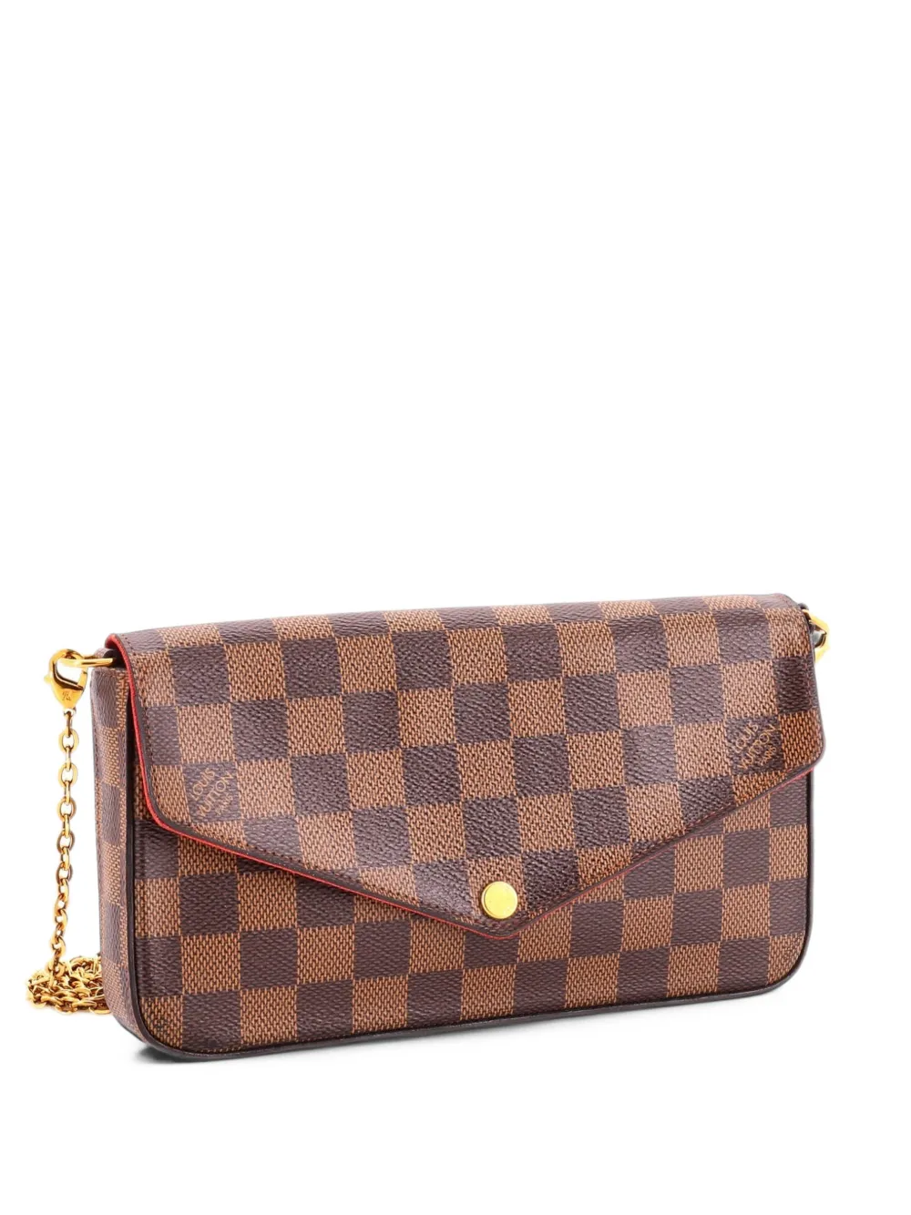 Louis Vuitton Pre-Owned Felicie Pochette Damier crossbody bag - Braun