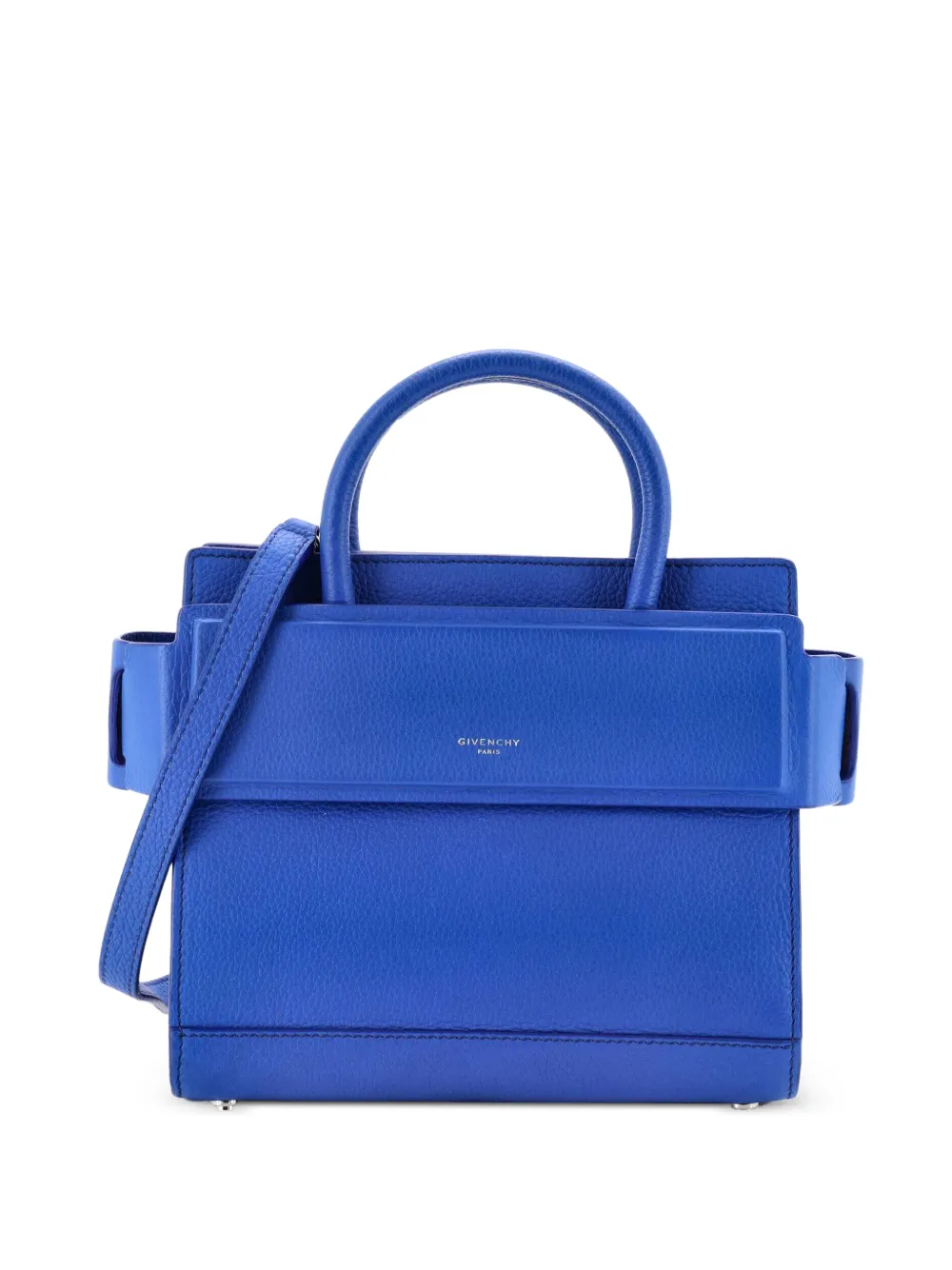 Givenchy Pre-Owned Horizon Leather Mini satchel - Blu