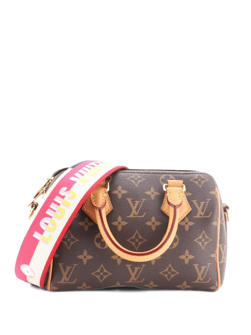 Louis Vuitton Pre-Owned Speedy Bandouliere Bag Monogram Canvas 20 crossbody bag - Braun