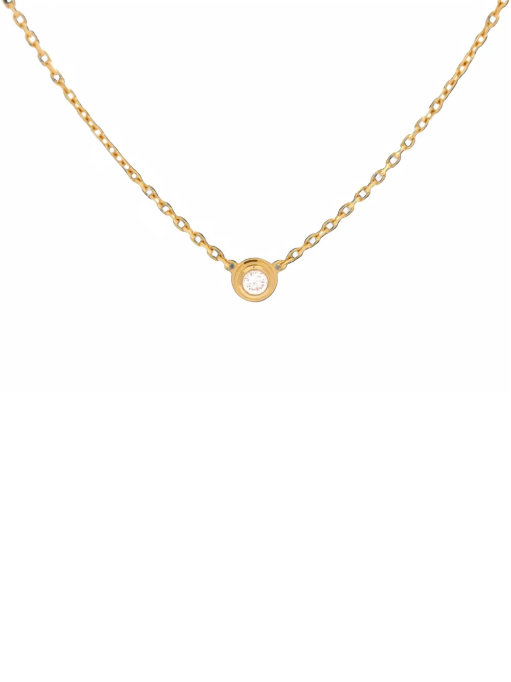 Cartier Cartier D'Amour Pendant 18K Yellow Gold and Diamond XS necklace