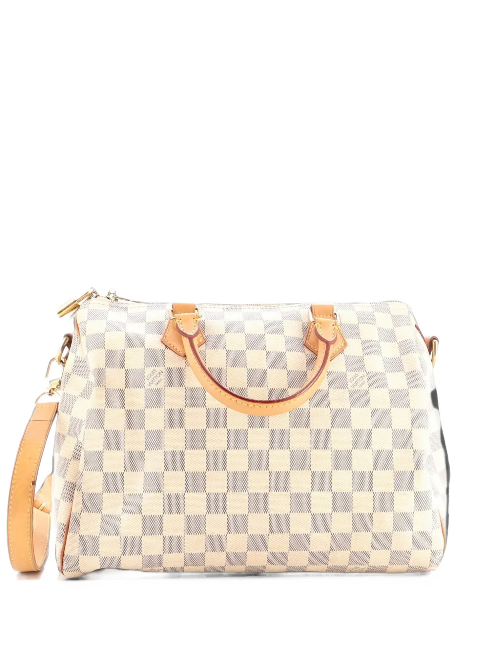 Louis Vuitton Pre-Owned Speedy Bandouliere Bag Damier 30 shoulder bag - Bianco