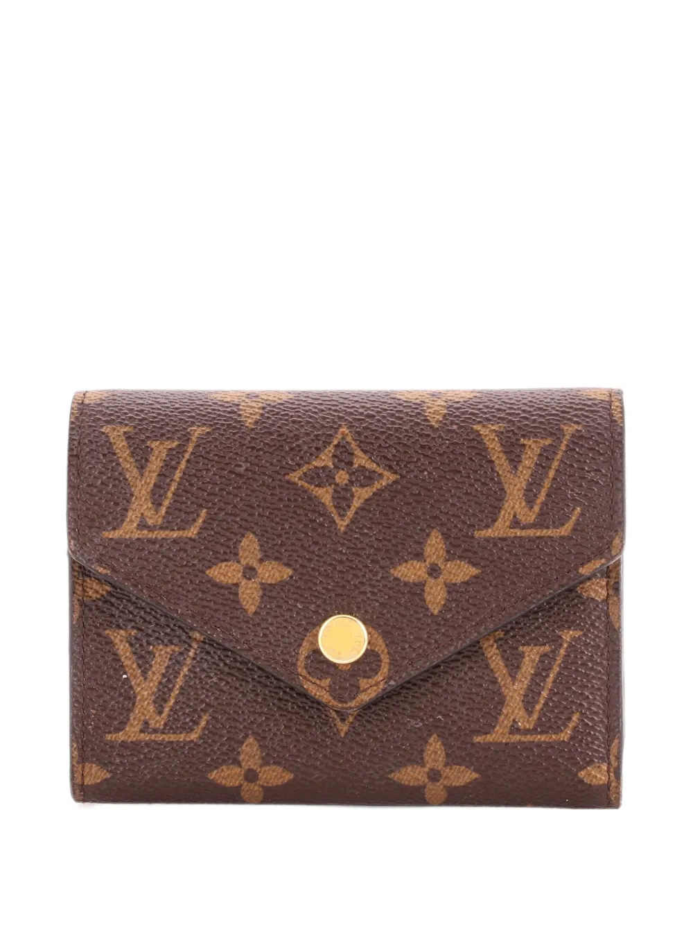 Louis Vuitton Pre-Owned Victorine Wallet Monogram Canvas small wallets - Marrone