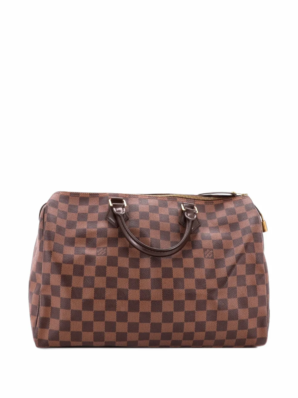Louis Vuitton Pre-Owned Speedy Handbag Damier 35 satchel - Marrone