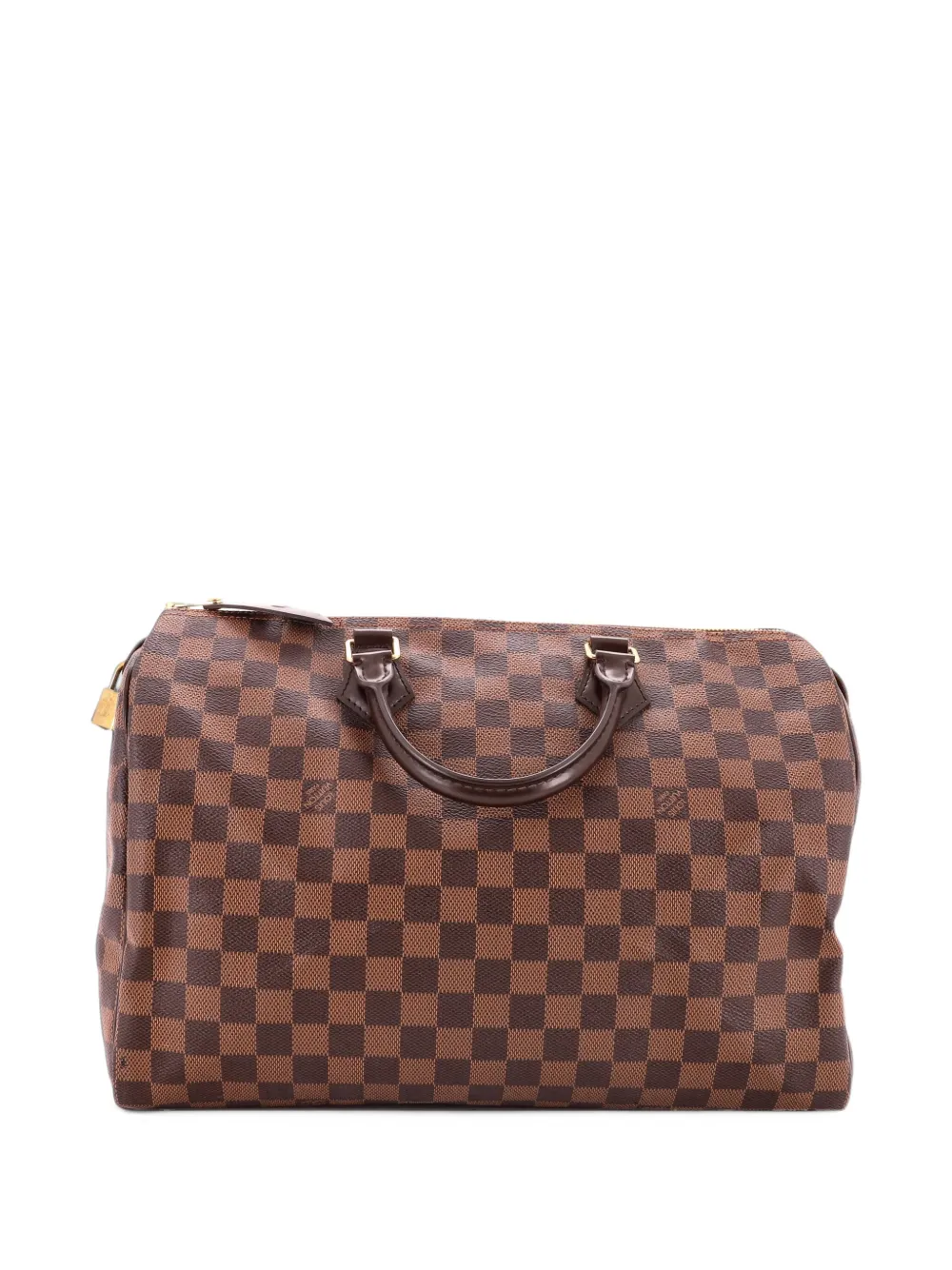 Louis Vuitton Pre-Owned Speedy Handbag Damier 35 satchel - Marrone