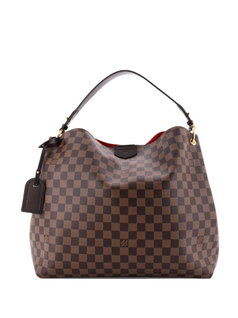 Louis Vuitton Pre-Owned Graceful Handbag Damier MM hobo bag in Brown