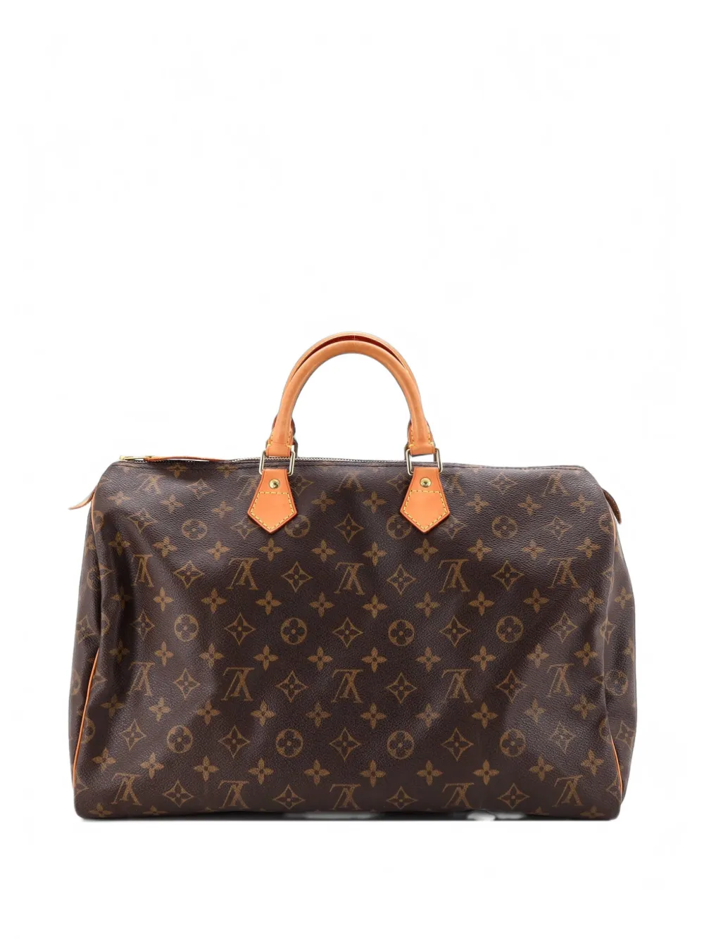 Louis Vuitton Pre-Owned Speedy Handbag Monogram Canvas 40 satchel - Braun