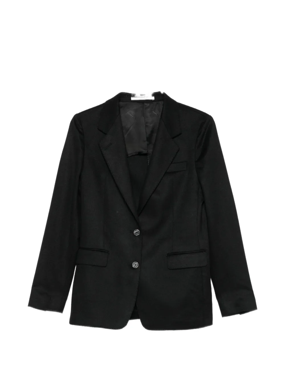 Tagliatore single-breasted notched-lapels jacket Zwart