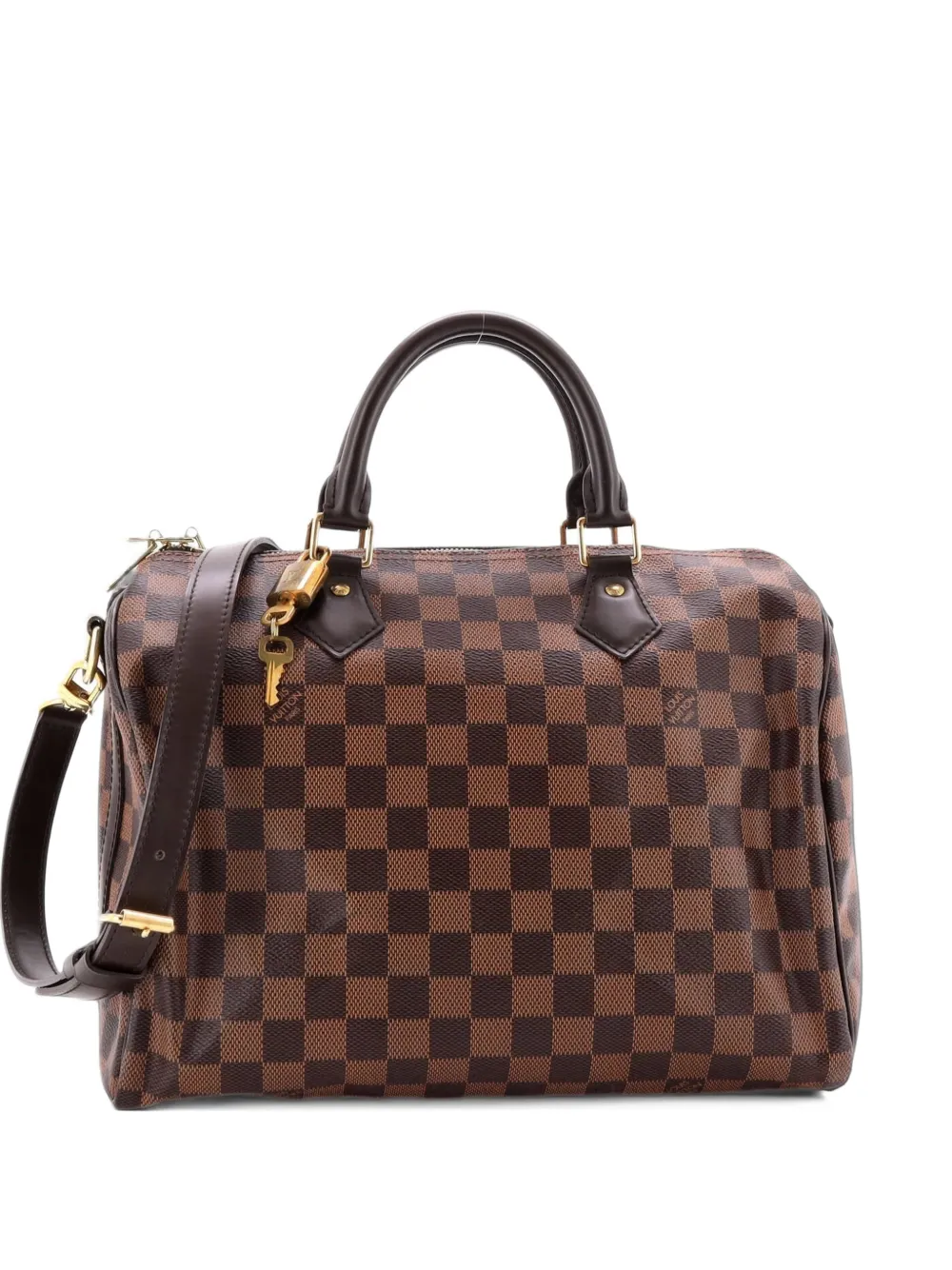 Louis Vuitton Pre-Owned Speedy Bandouliere Bag Damier 30 shoulder bag - Marrone