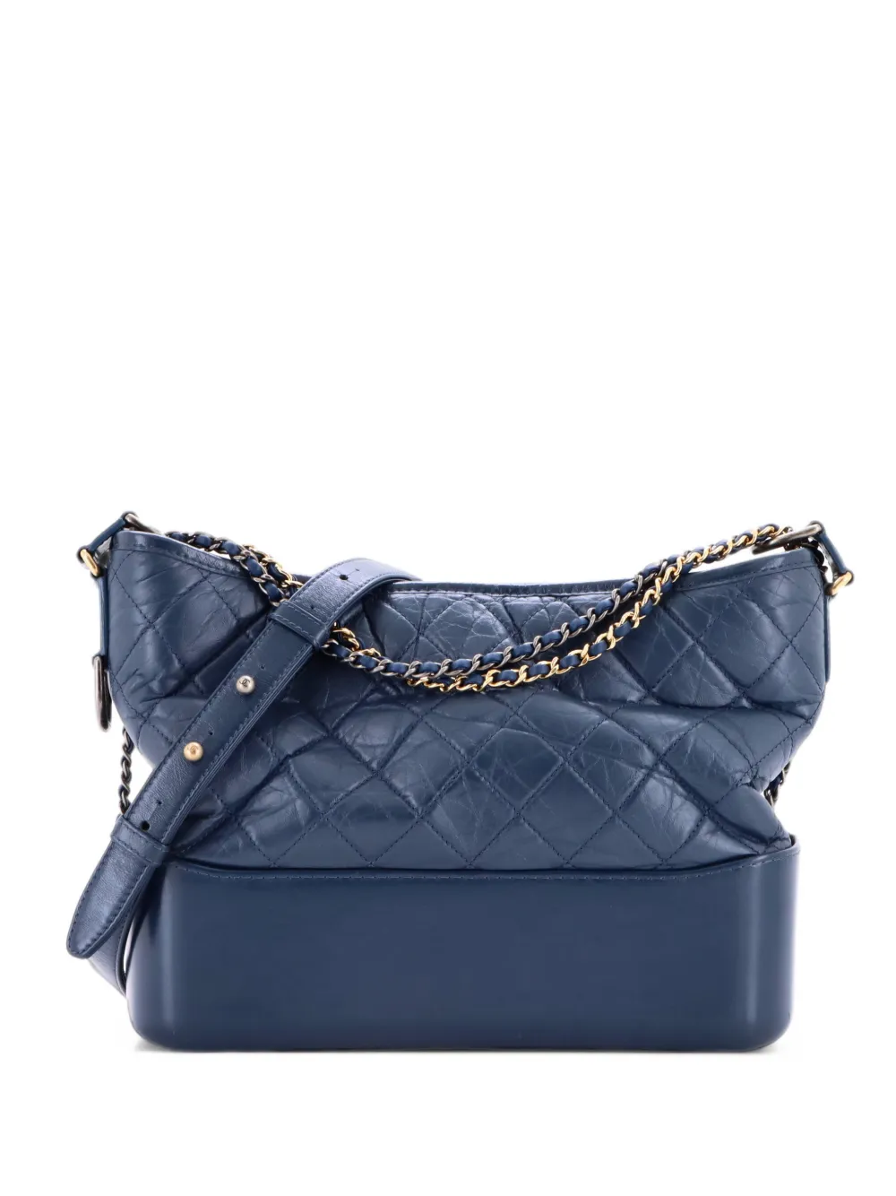CHANEL Pre-Owned Gabrielle Quilted Aged Calfskin Medium hobo bag - Grün