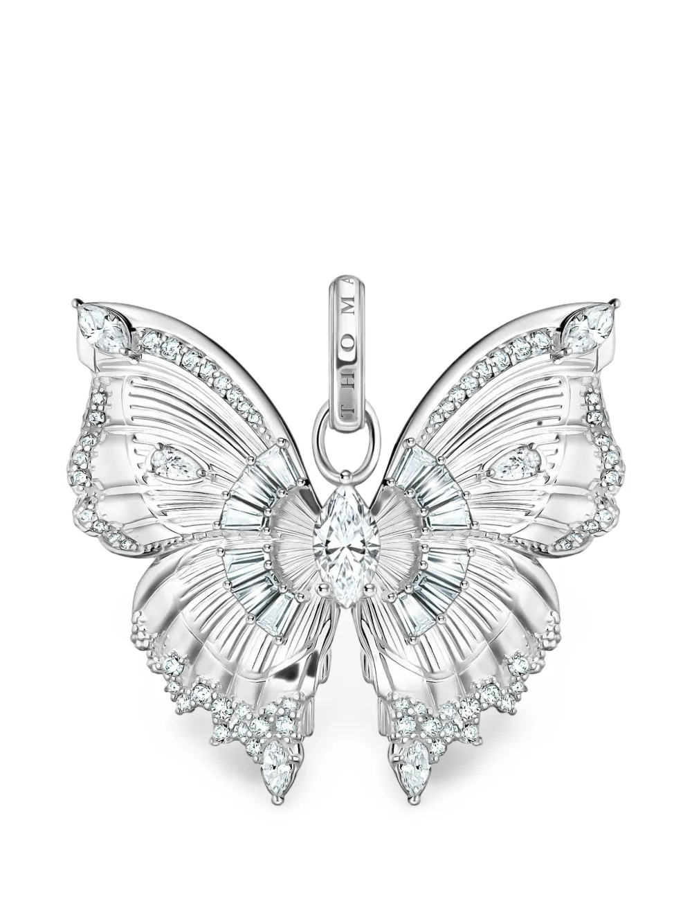 Thomas Sabo Butterfly Paradise zirconia necklace - Argento