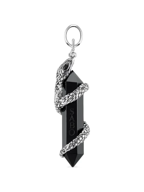 Thomas Sabo snake onyx pendant