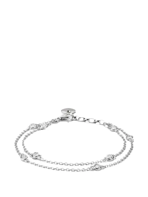 Thomas Sabo Bracciale a doppia fila con zirconia