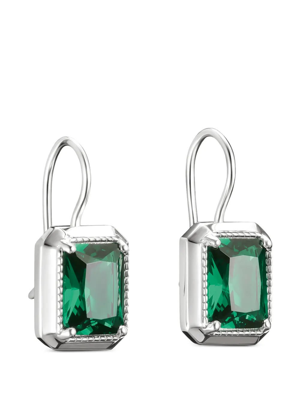 Thomas Sabo Elyndra octagon-cut earrings - Silber