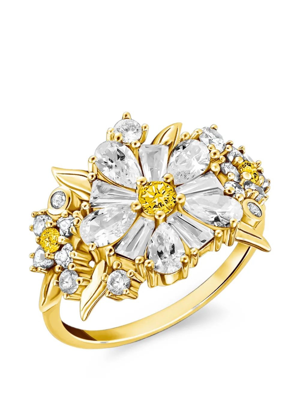 Thomas Sabo Lovely Daisy cocktail ring - Oro