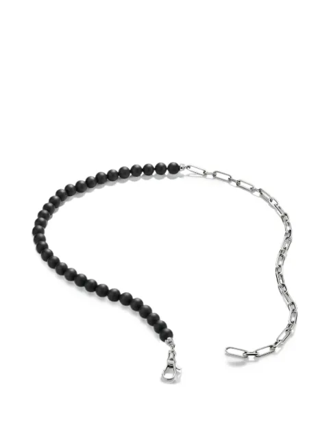 Thomas Sabo obsidian beads necklace