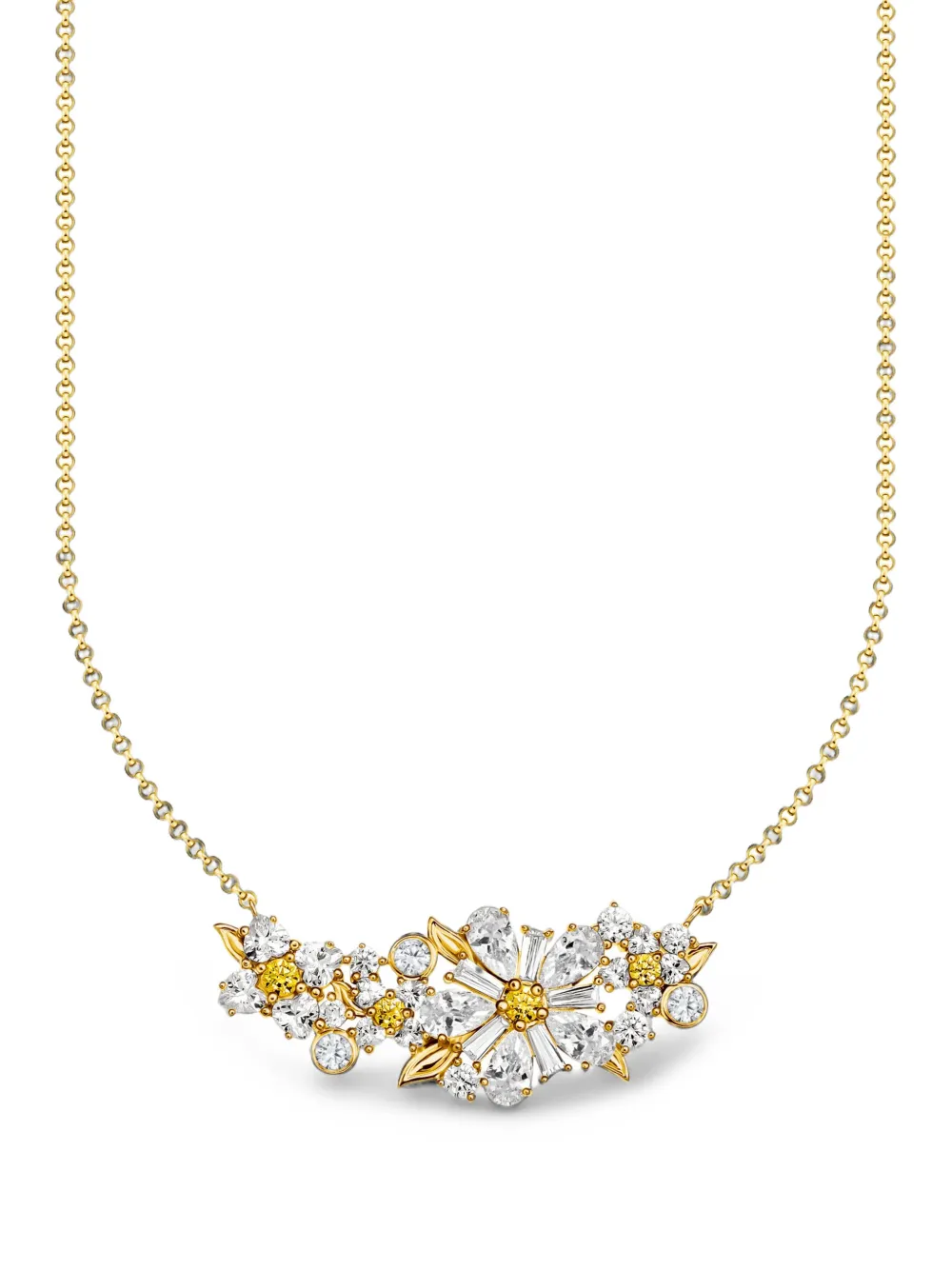 Thomas Sabo Lovely Daisy zirconia necklace - Oro