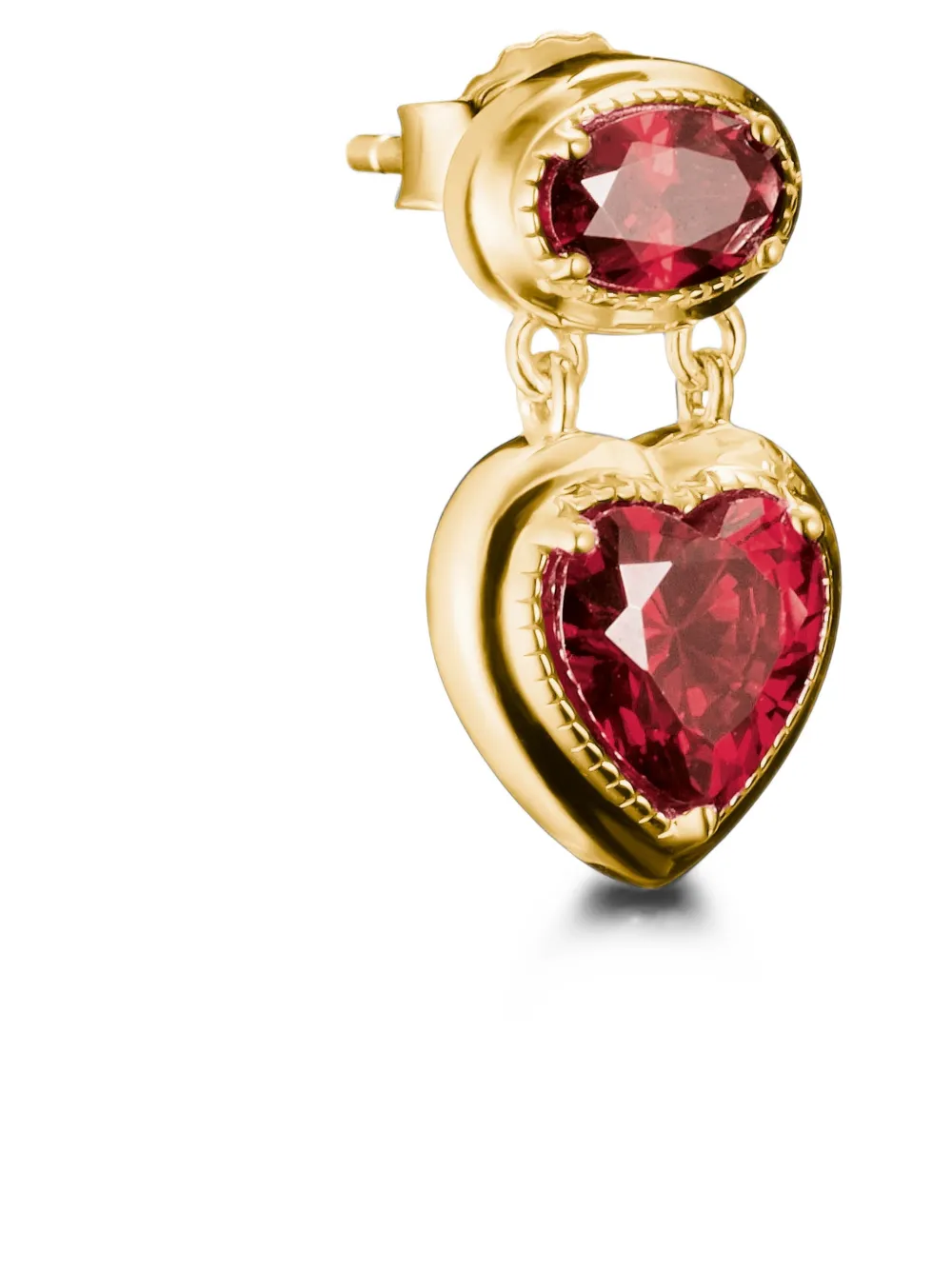 Thomas Sabo Elyndra heart-cut earrings - Or Thomas Sabo Elyndra heart-cut earrings - Or