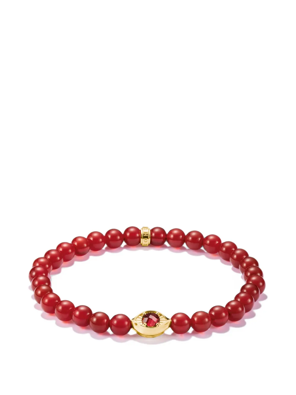 Thomas Sabo agate eye-bead bracelet - Oro