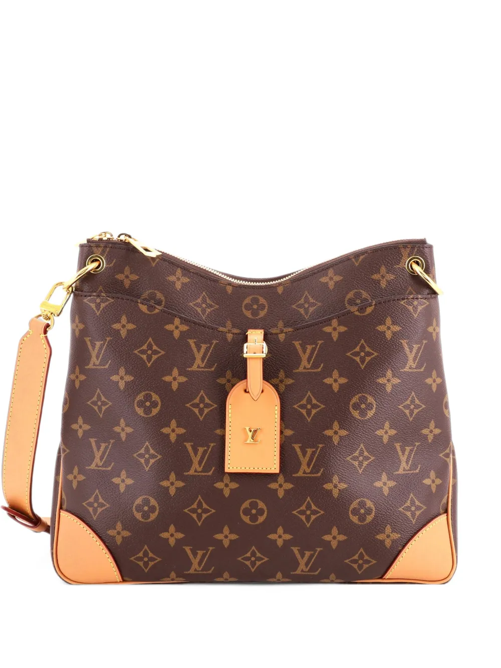 Louis Vuitton Pre-Owned Odeon NM Handbag Monogram Canvas MM crossbody bag - Braun