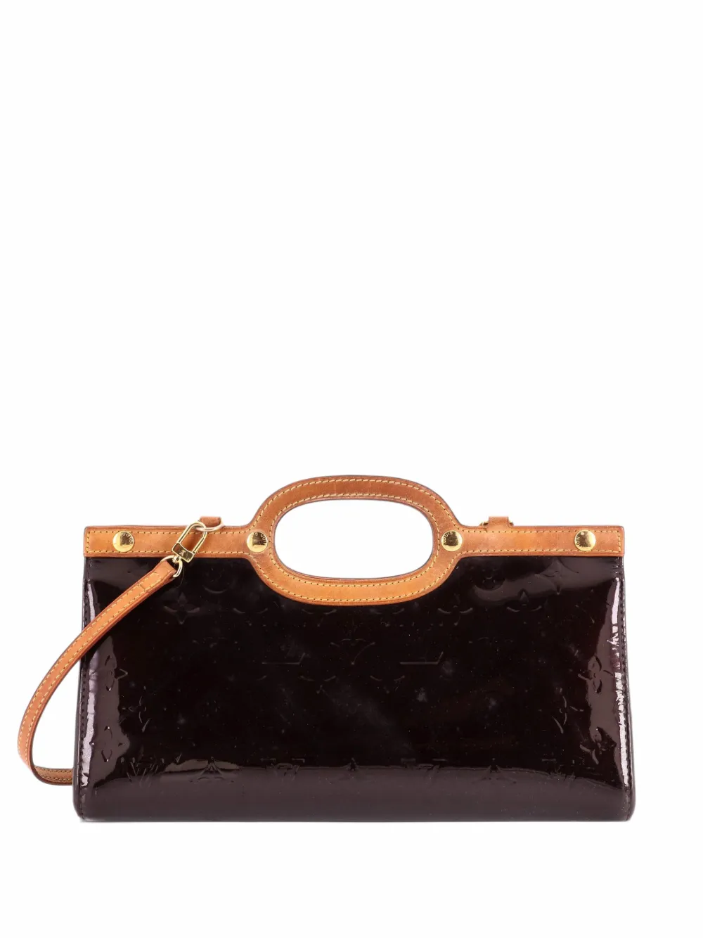 Louis Vuitton Pre-Owned Roxbury Drive Handbag Monogram Vernis satchel - Braun