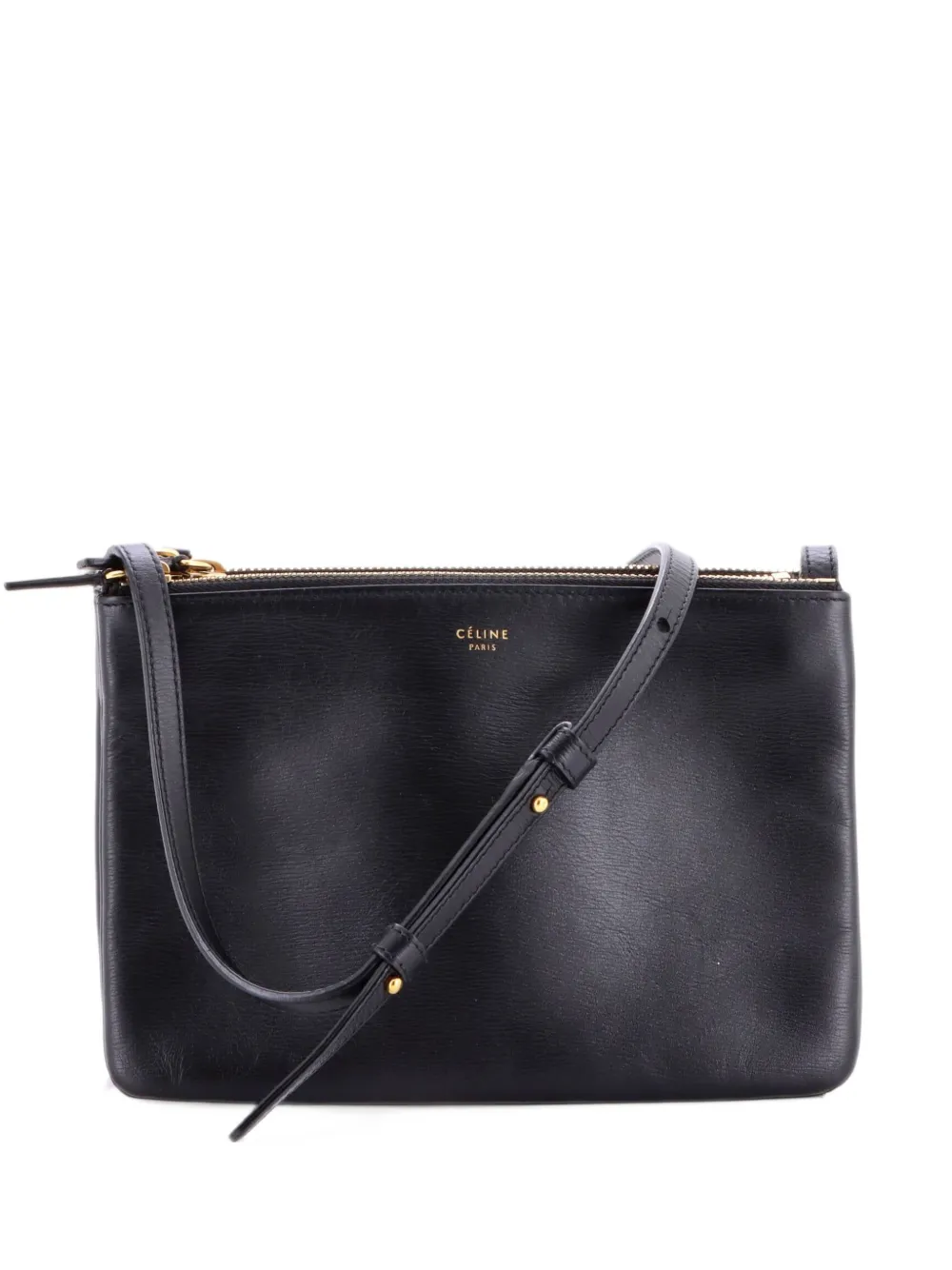 Celine Pre-Owned Trio Leather Small crossbody bag - Schwarz