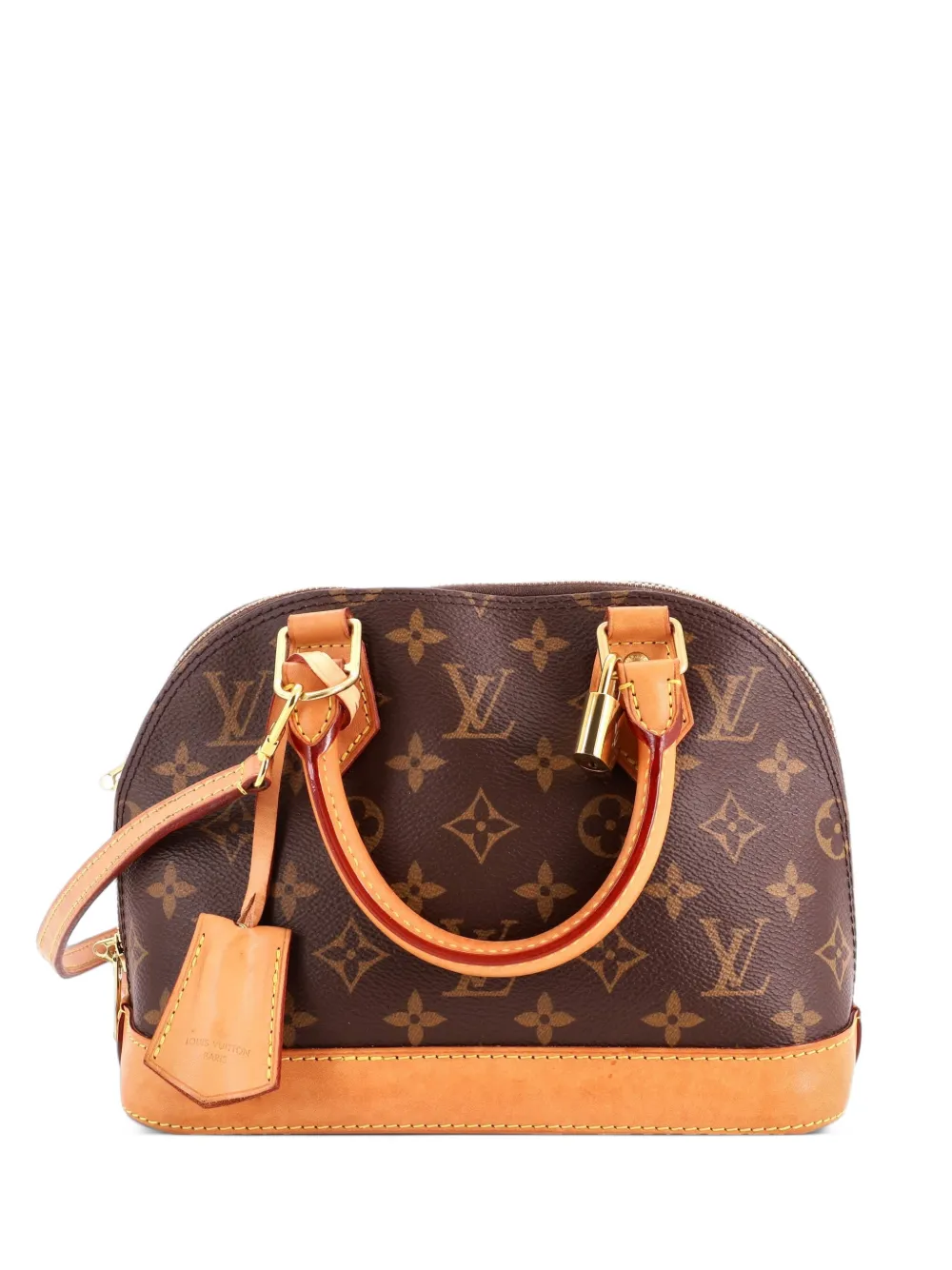 Louis Vuitton Pre-Owned Alma Handbag Monogram Canvas BB crossbody bag - Brown