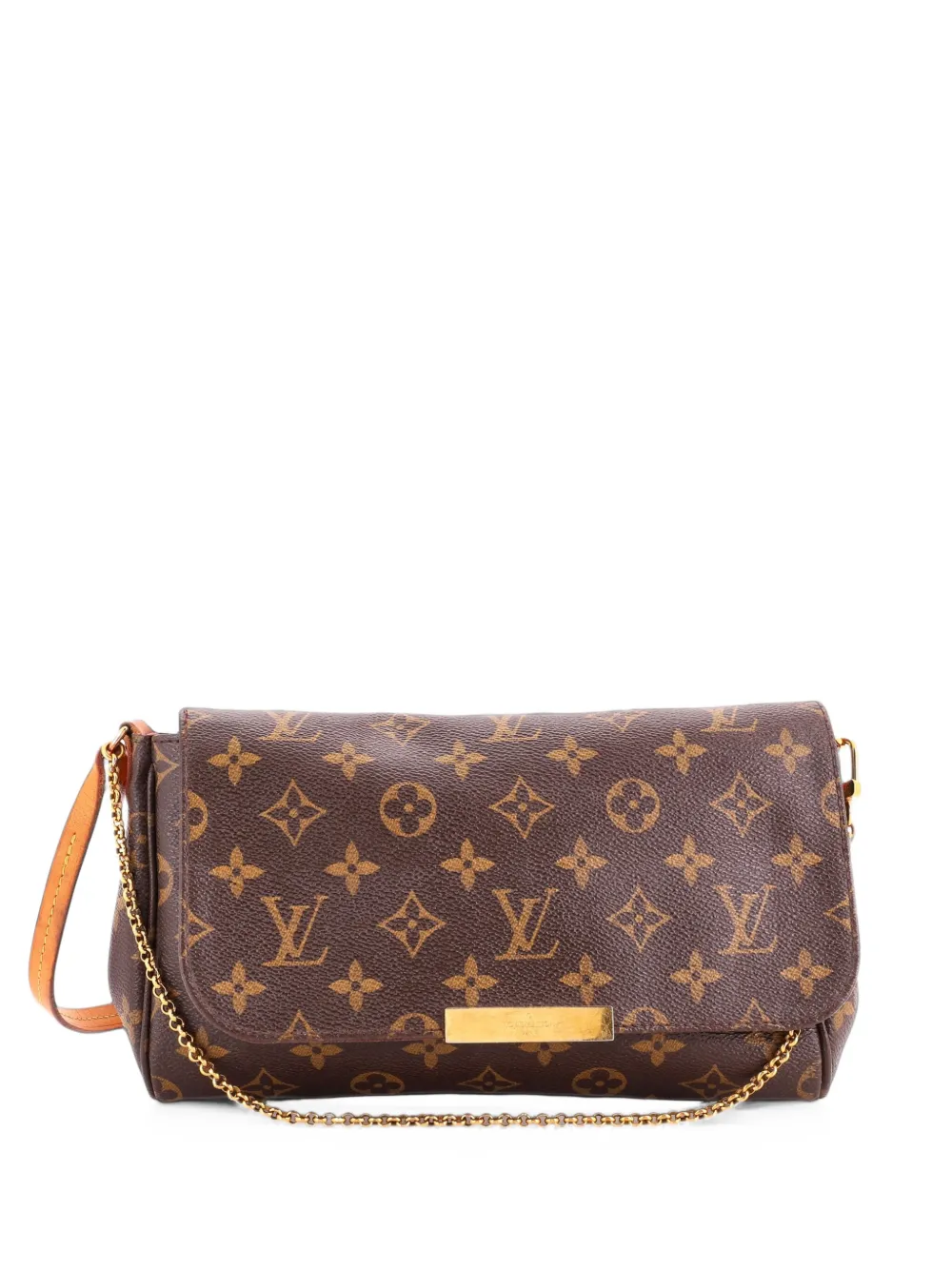 Louis Vuitton Pre-Owned Favorite Handbag Monogram Canvas MM crossbody bag - Braun