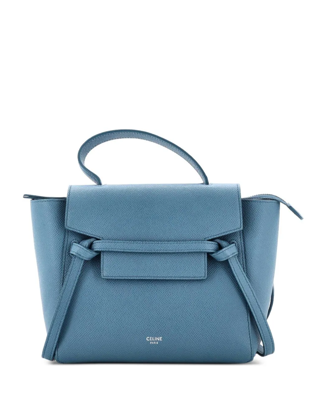 Celine Pre-Owned Belt Bag Textured Leather Nano shoulder bag - Blau