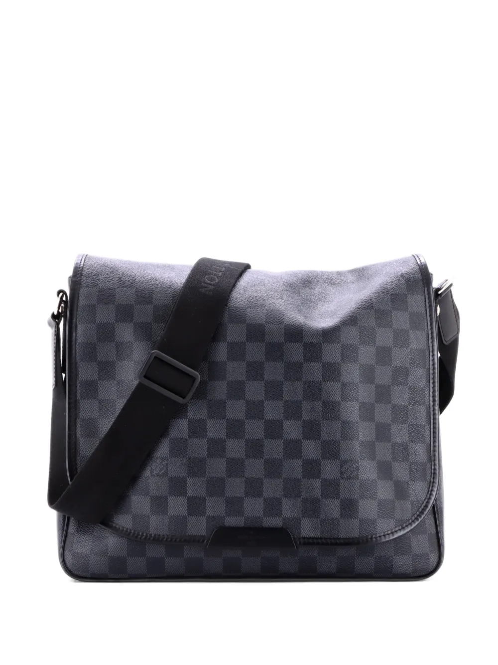 Louis Vuitton Pre-Owned Daniel Messenger Bag Damier Graphite MM crossbody bag - Schwarz