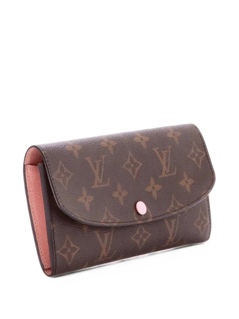 Louis Vuitton Pre-Owned Emilie Wallet Monogram Canvas small wallets - Marrone