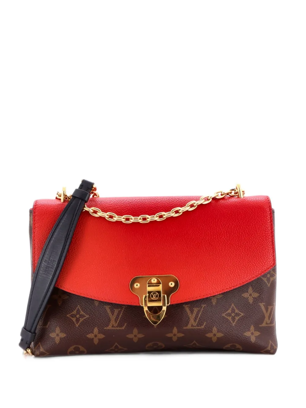 Louis Vuitton Pre-Owned Saint Placide Handbag Monogram Canvas and Leather shoulder bag - Rosso