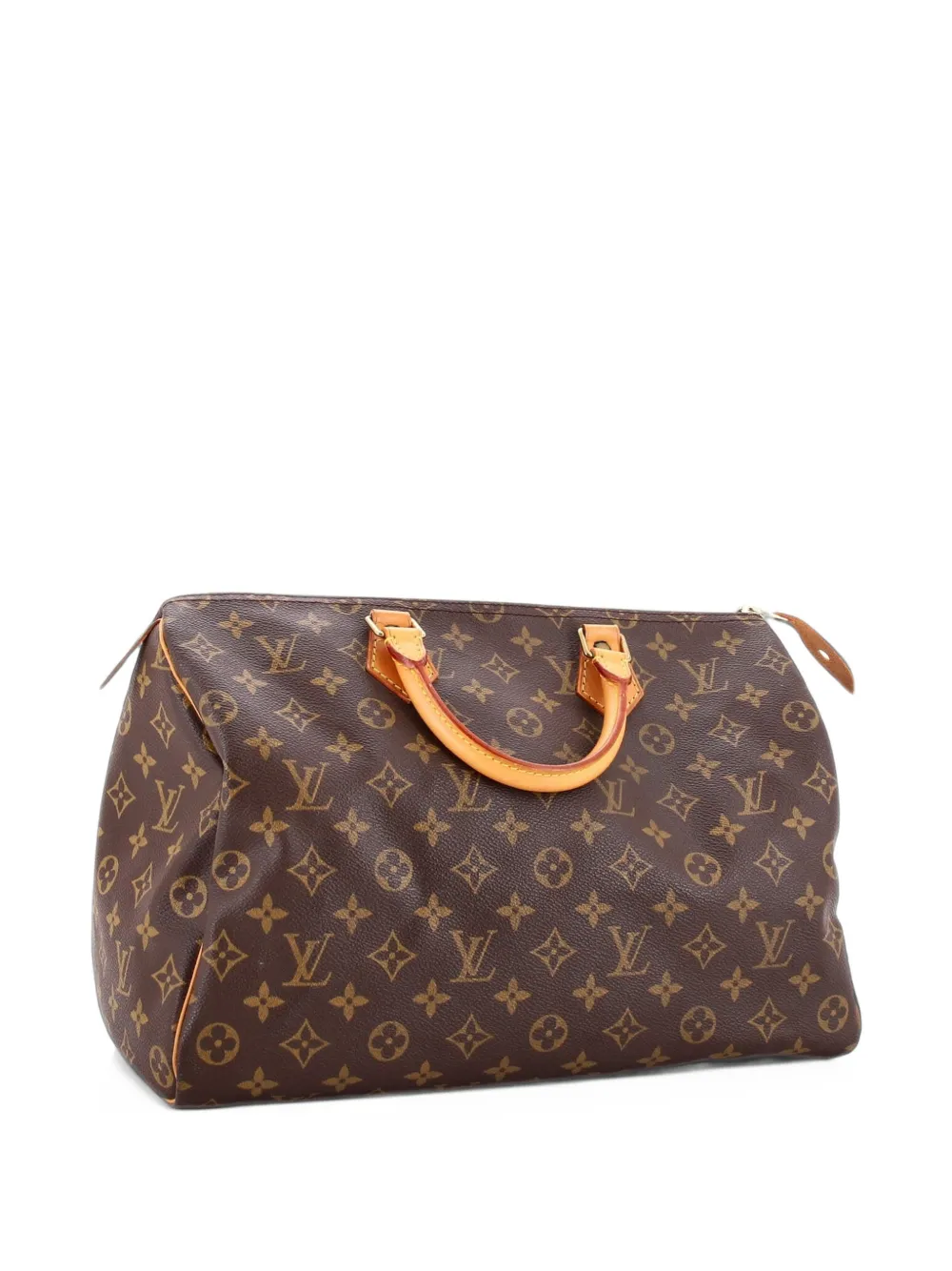 Louis Vuitton Pre-Owned Speedy Handbag Monogram Canvas 35 satchel - Marrone
