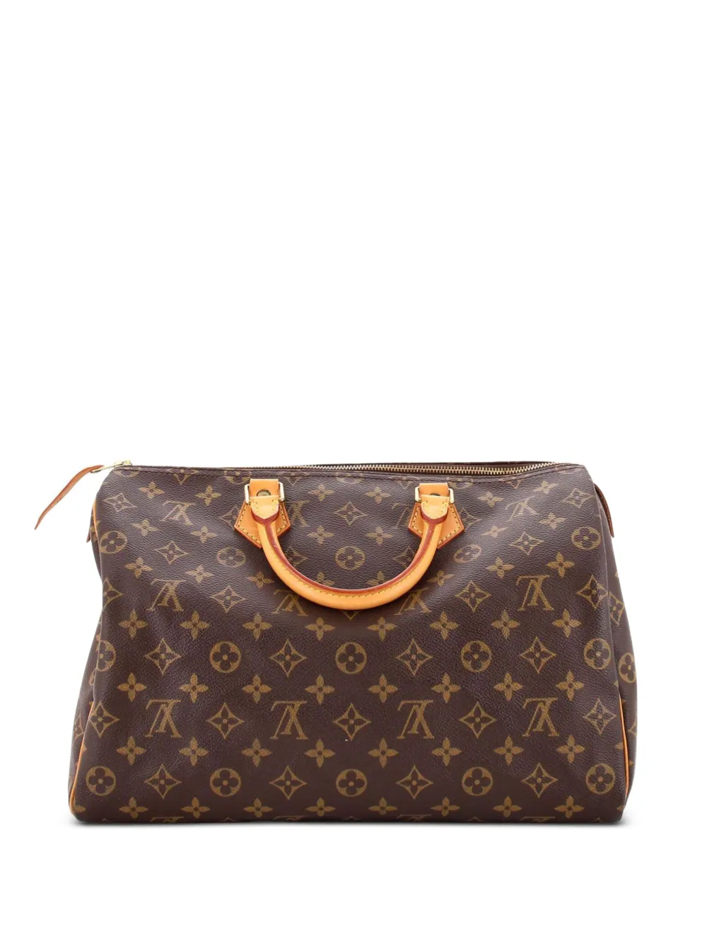 Louis Vuitton Pre-Owned Speedy Handbag Monogram Canvas 35 satchel - Brown