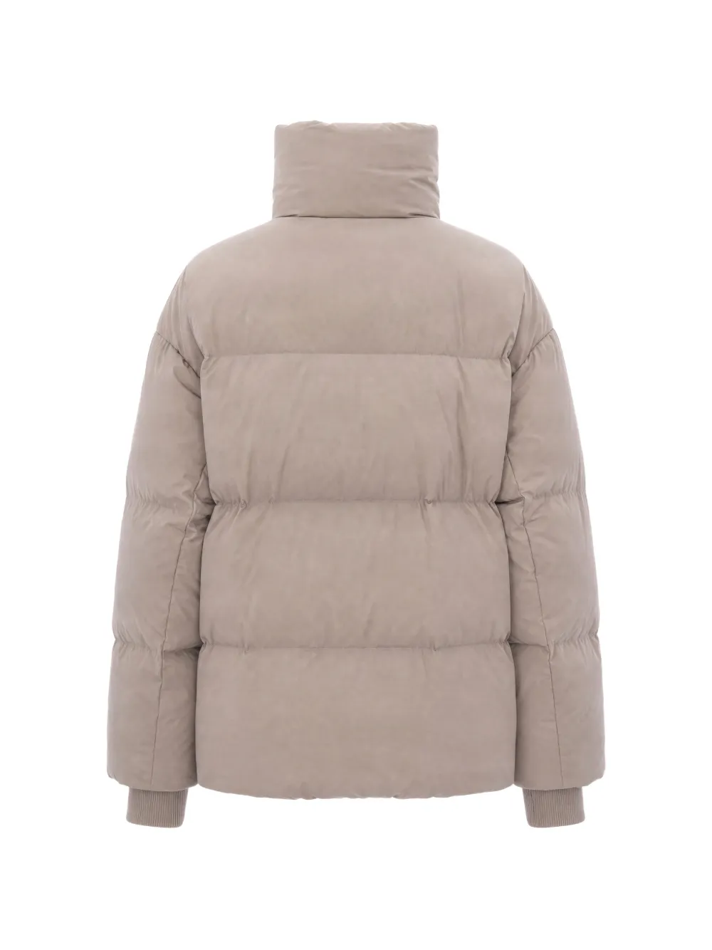 Woolrich Kelly quilted high-neck puffer jacket Beige