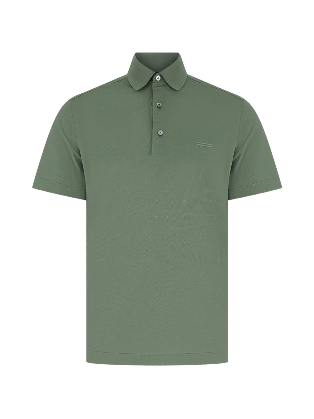 Zegna short-sleeve polo shirt Groen