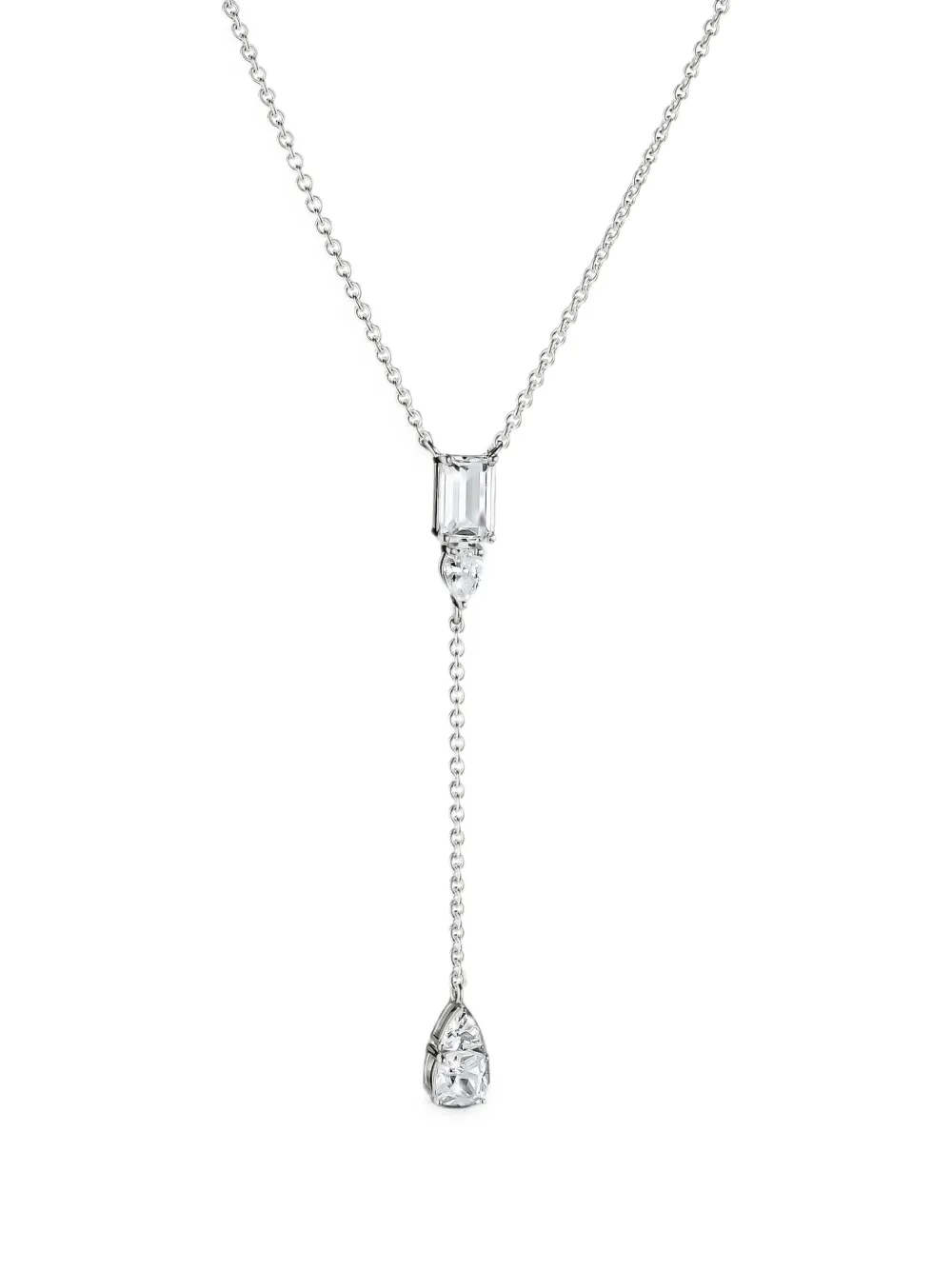 Thomas Sabo zirconia Y-shaped necklace - Argento