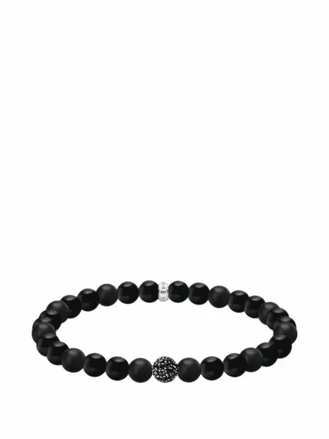 Thomas Sabo Armband mit Obsidian-Pavé-Perle