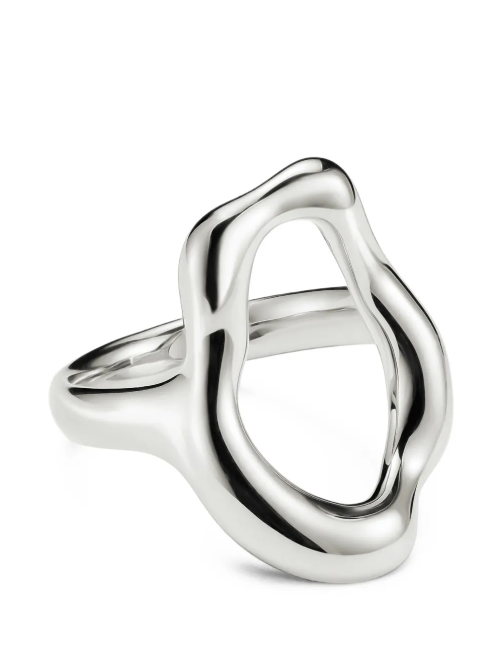 Thomas Sabo Natural Beauty organic-shape ring - Argento