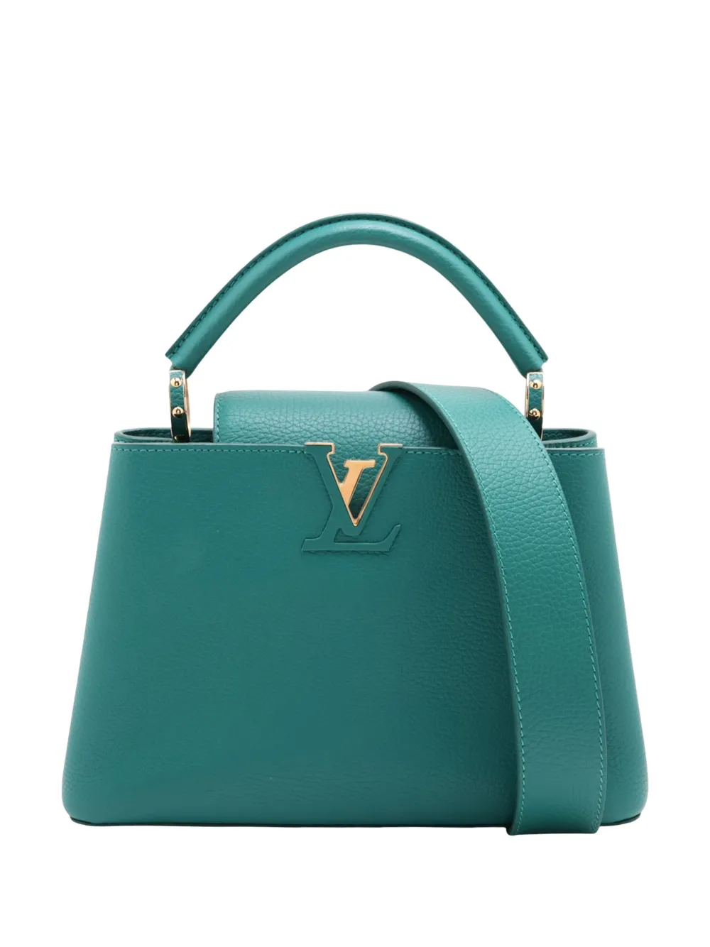 Louis Vuitton Pre-Owned 2021-2026 Taurillon Capucines BB satchel - Grün