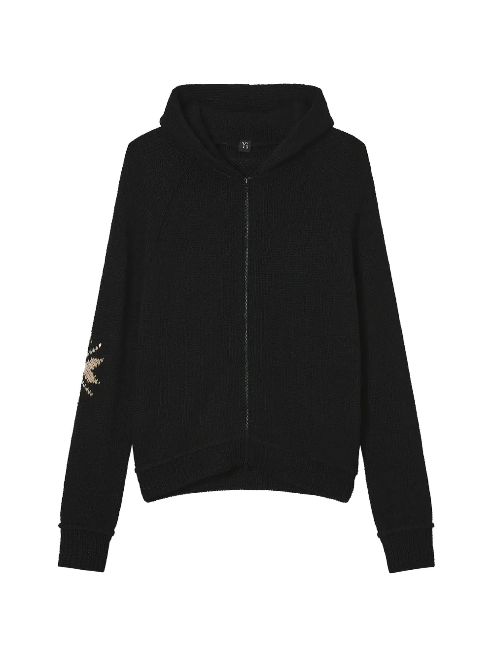 Y's Cardigan con zip - Nero