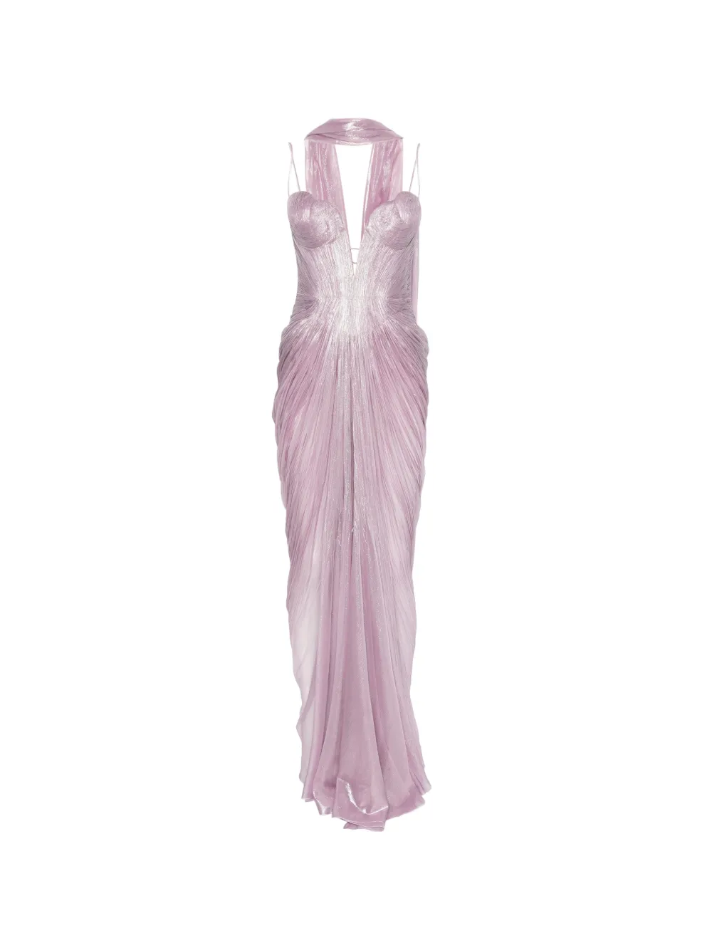 Maria Lucia Hohan robe longue Cecilia - Violet