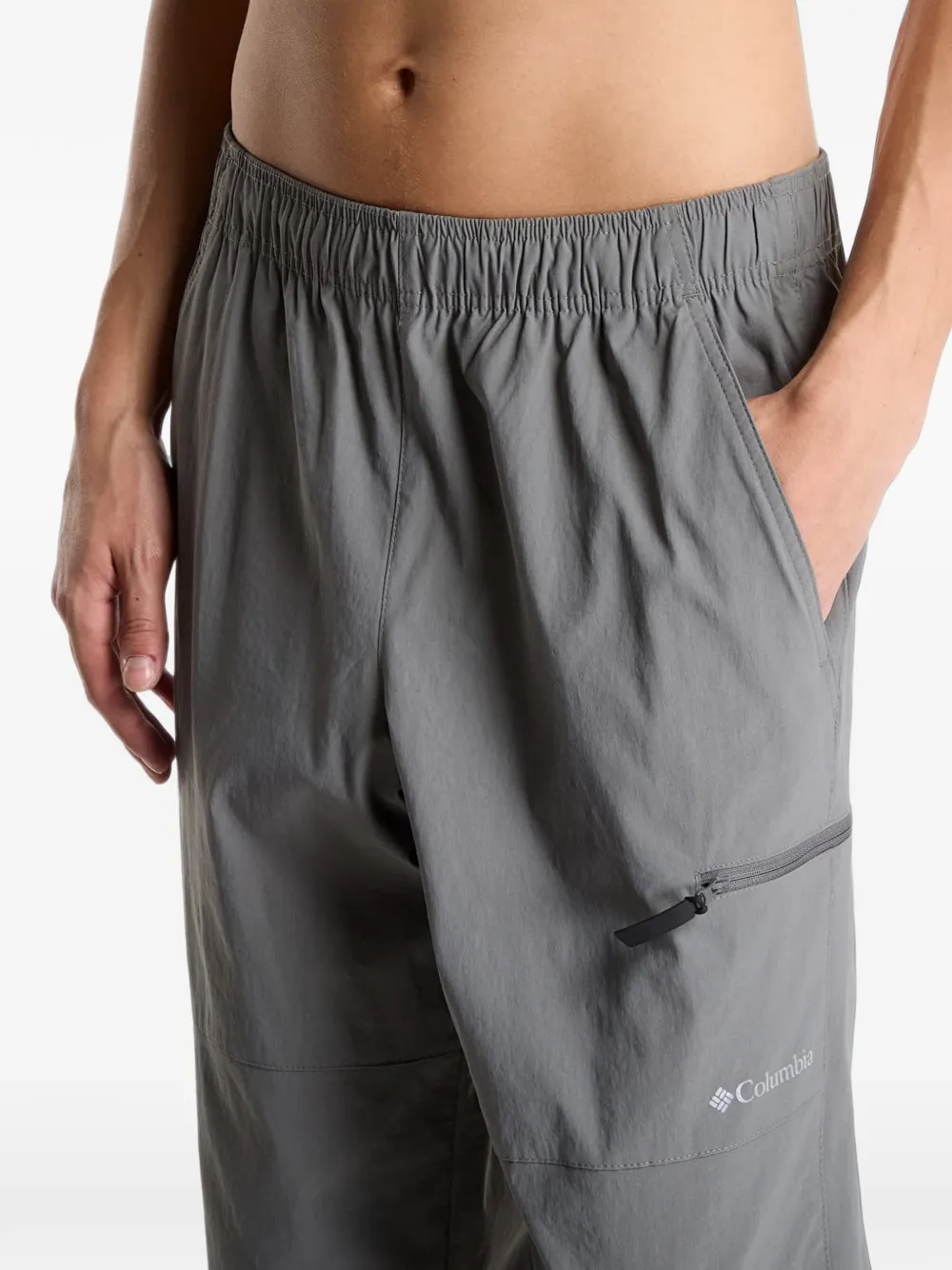 Columbia elastic-hem trousers Grijs