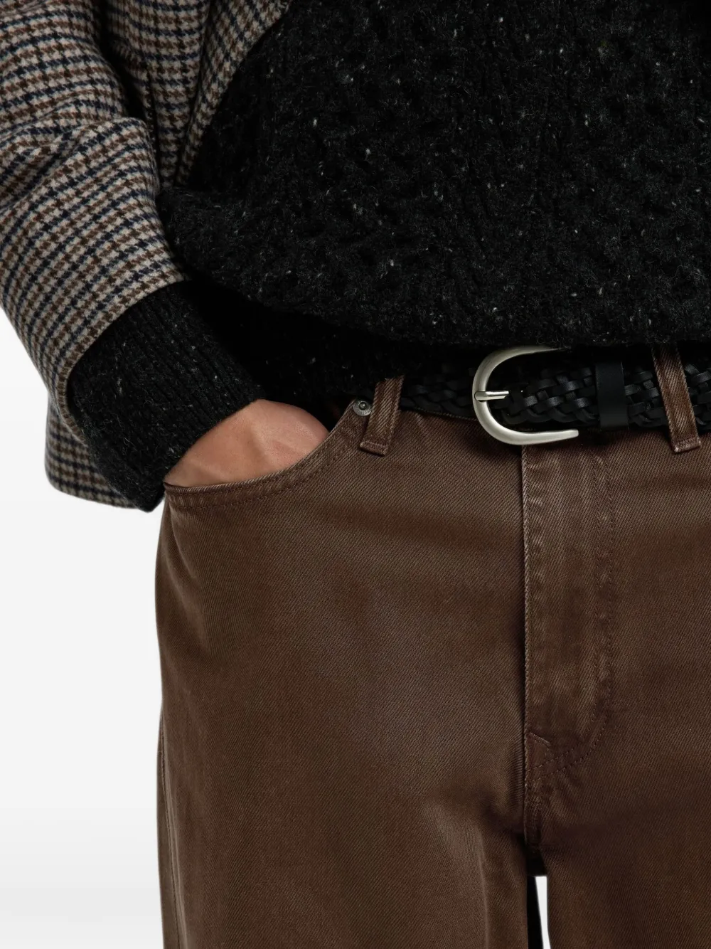 SELECTED loose-fit jeans Bruin