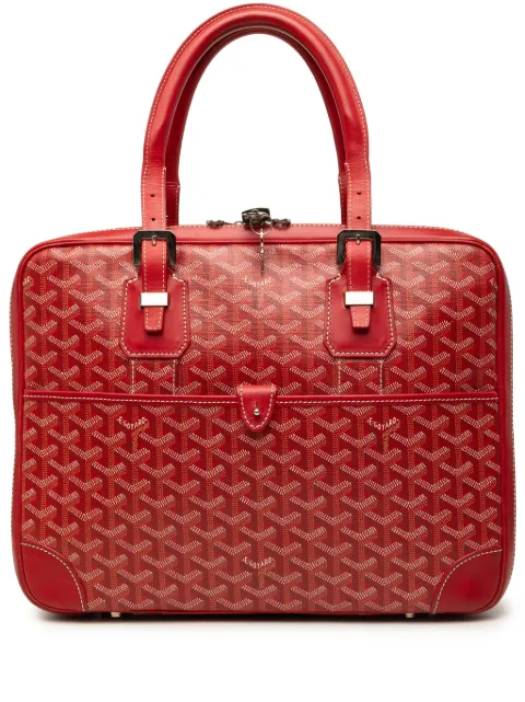 Goyard Pre-Owned 2000-2026 Goyardine Ambassade PM business bag