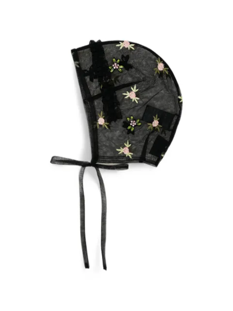Simone Rocha embroidered bonnet