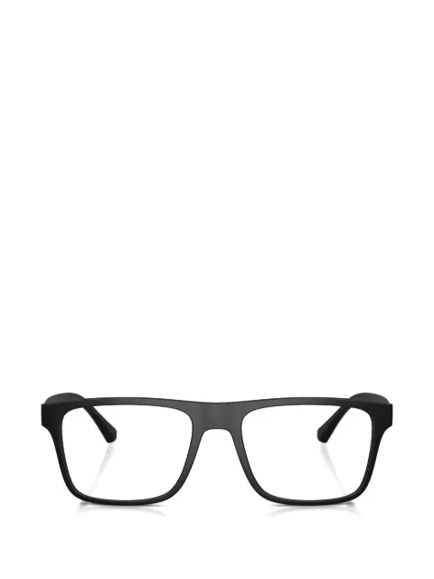 Emporio Armani rectangle-frame Eagle glasses